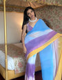 Dazzling 1-Minute Ready To Wear Multi Color Georgette Saree