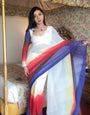 Sophisticated 1-Minute Ready To Wear Multi Color Georgette Saree